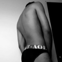 Black and white