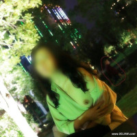 asian girl flashing her tits in public
