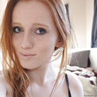 Nude selfies from this redhead MILF