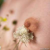Horny model posing naked