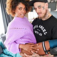 Luna Corazon Interracial Anal Gaping