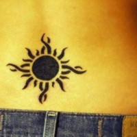 my back