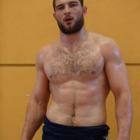 I love hot men (I am in one of the photos)