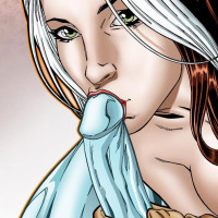 Iceman and Rogue