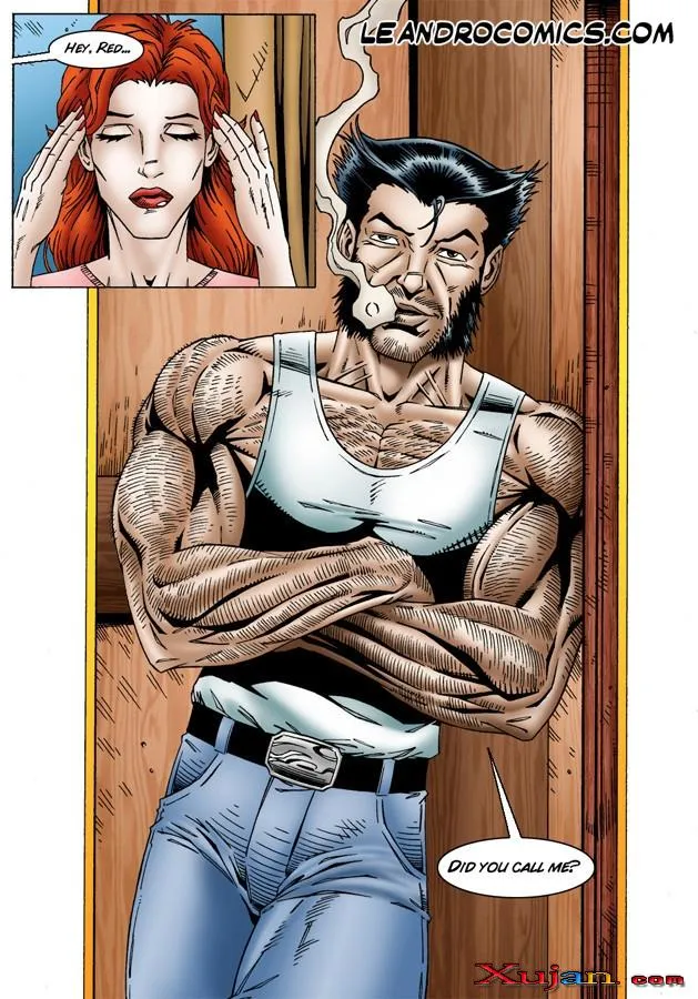 Wolverine and Jean Grey (When Scott Not See) - Photo #4152