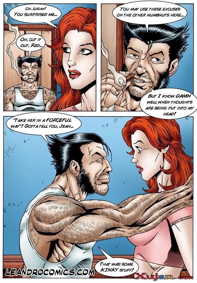 Wolverine and Jean Grey (When Scott Not See) - Photo #4153