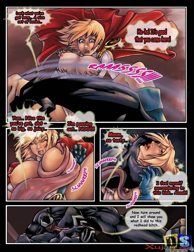 Venom VS Power-Girl - Photo #4262