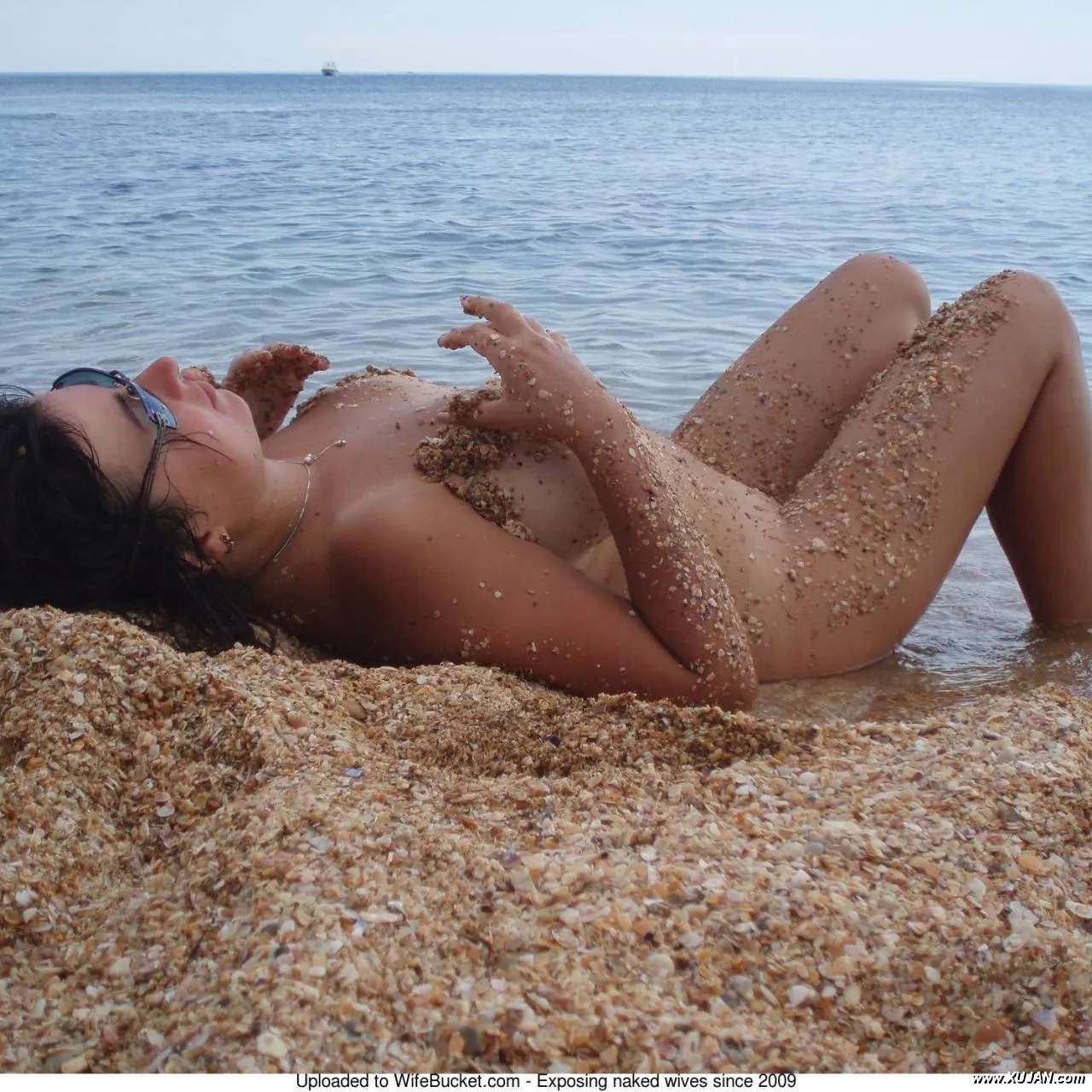 Sexy nudes from naturist wife masha - Photo #100778