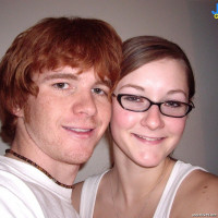 Shaved amateur cutie and her man fuck