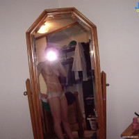 Shaved amateur cutie and her man fuck