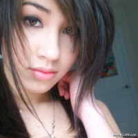 Asian cutie shaved pussy