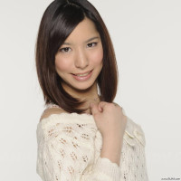 Kurara Makise looks so hot in a white sweater and a very short skirt
