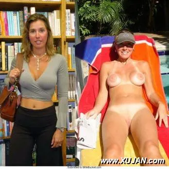 Before and after getting naked  more amateur wives and hot MILFs - Photo #134530