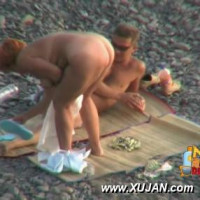 Husband rewards his wife with a big orgasm in public