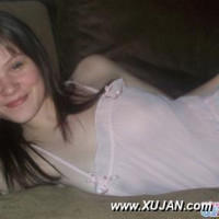 Sweet young schoolgirl smokes a cigarette