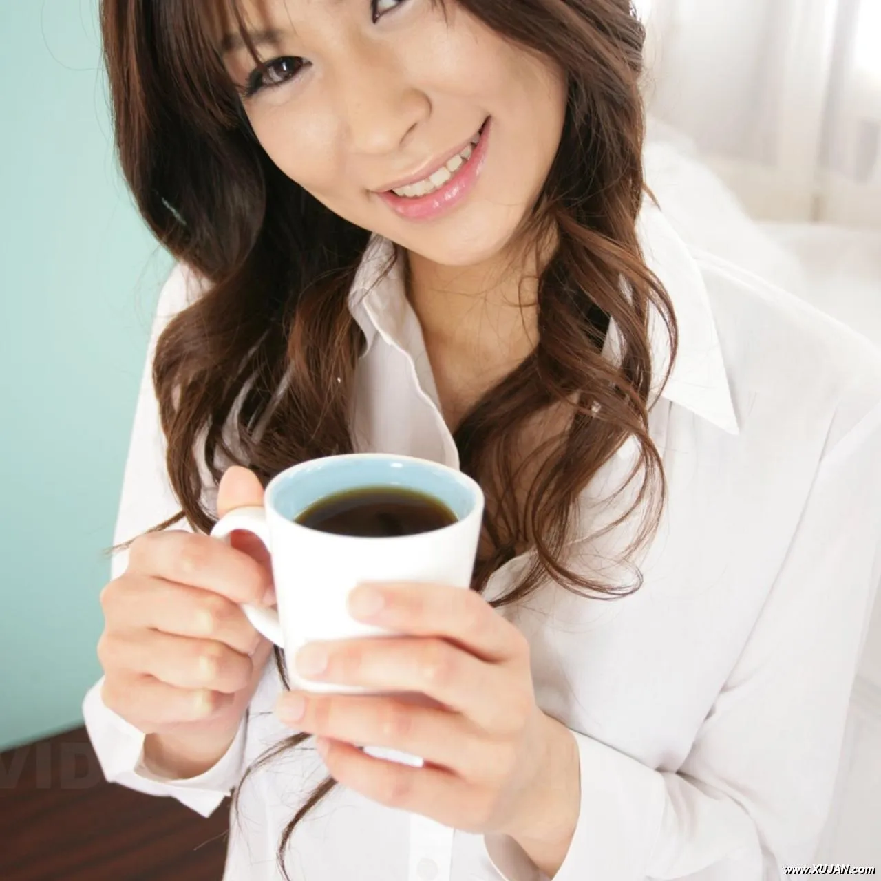 Yuka Yamada shows big knockers while spoiling them with the shower - Photo #156920