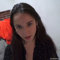 Teen opens ass and pussy to get butt covered with cum