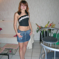 Cute amateur teen poses in sexy lingerie