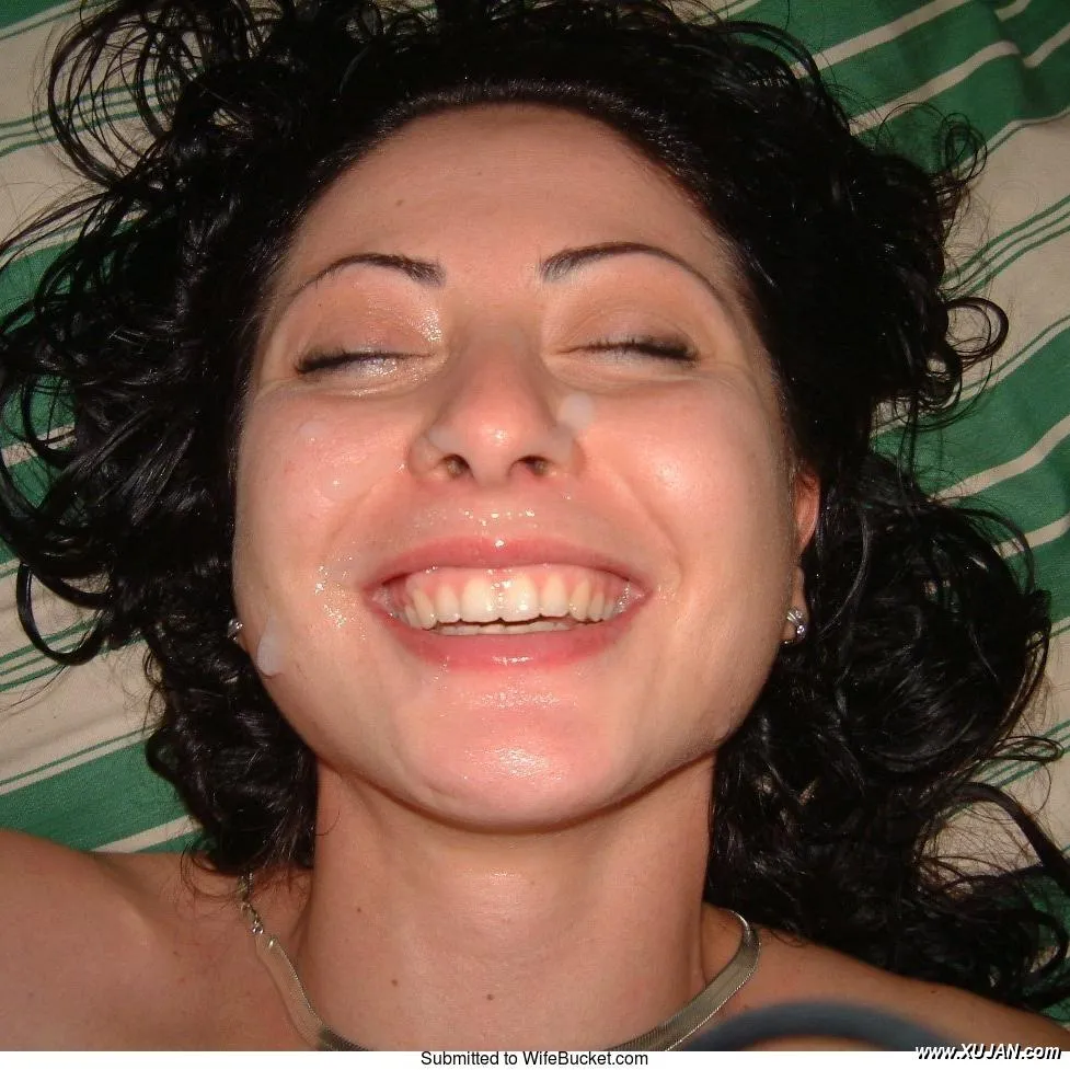 Huge facials for hot wives  all homegrown of course - Photo #165763