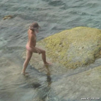 Hot mature is trying to get a little wet