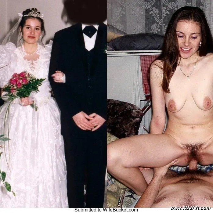 Real wives before and after getting fucked - Photo #175850