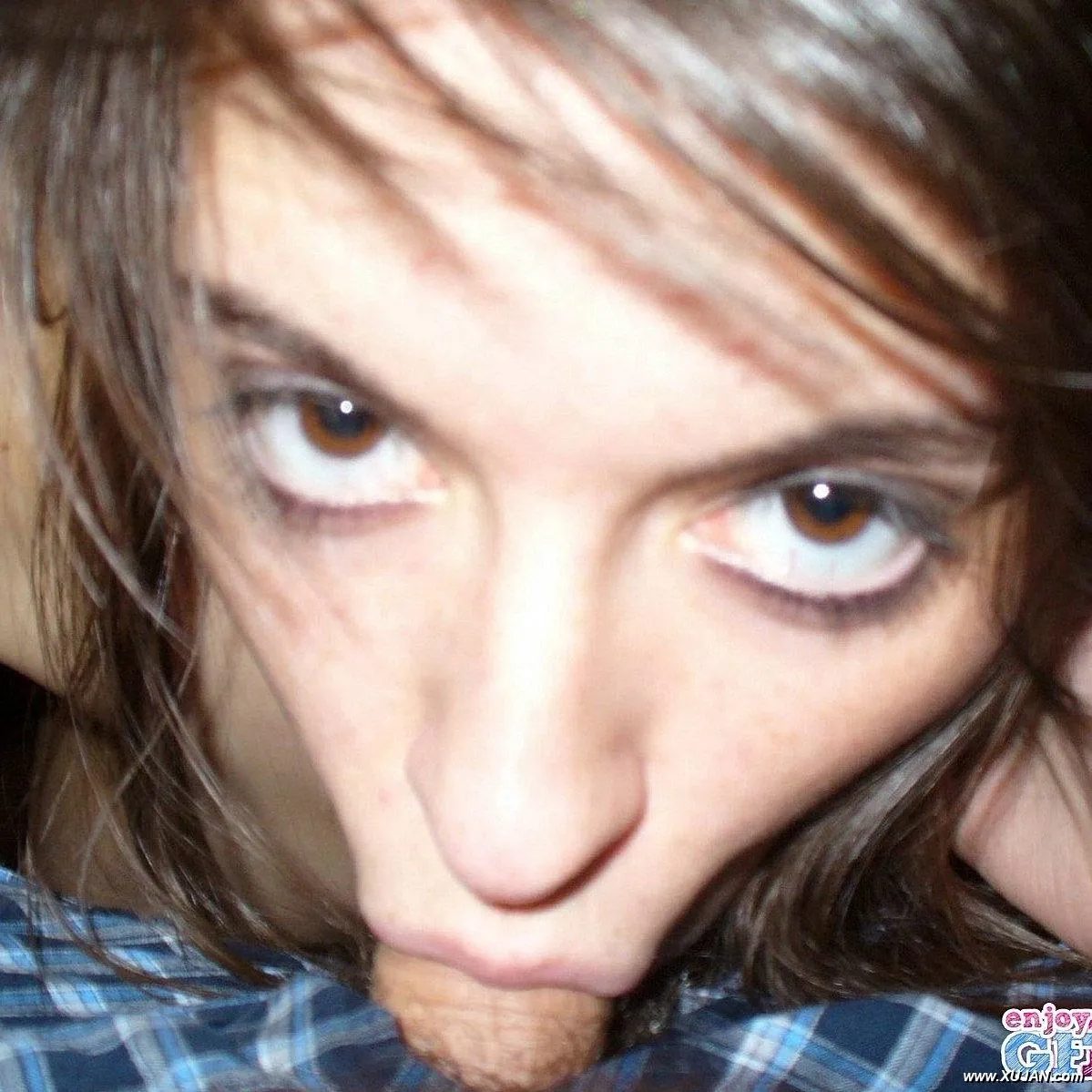 Look at my bitch exgirlfriend take my load on her face - Photo #187703