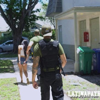 Latina Patrol Michelle Martinez  Tased and Confined