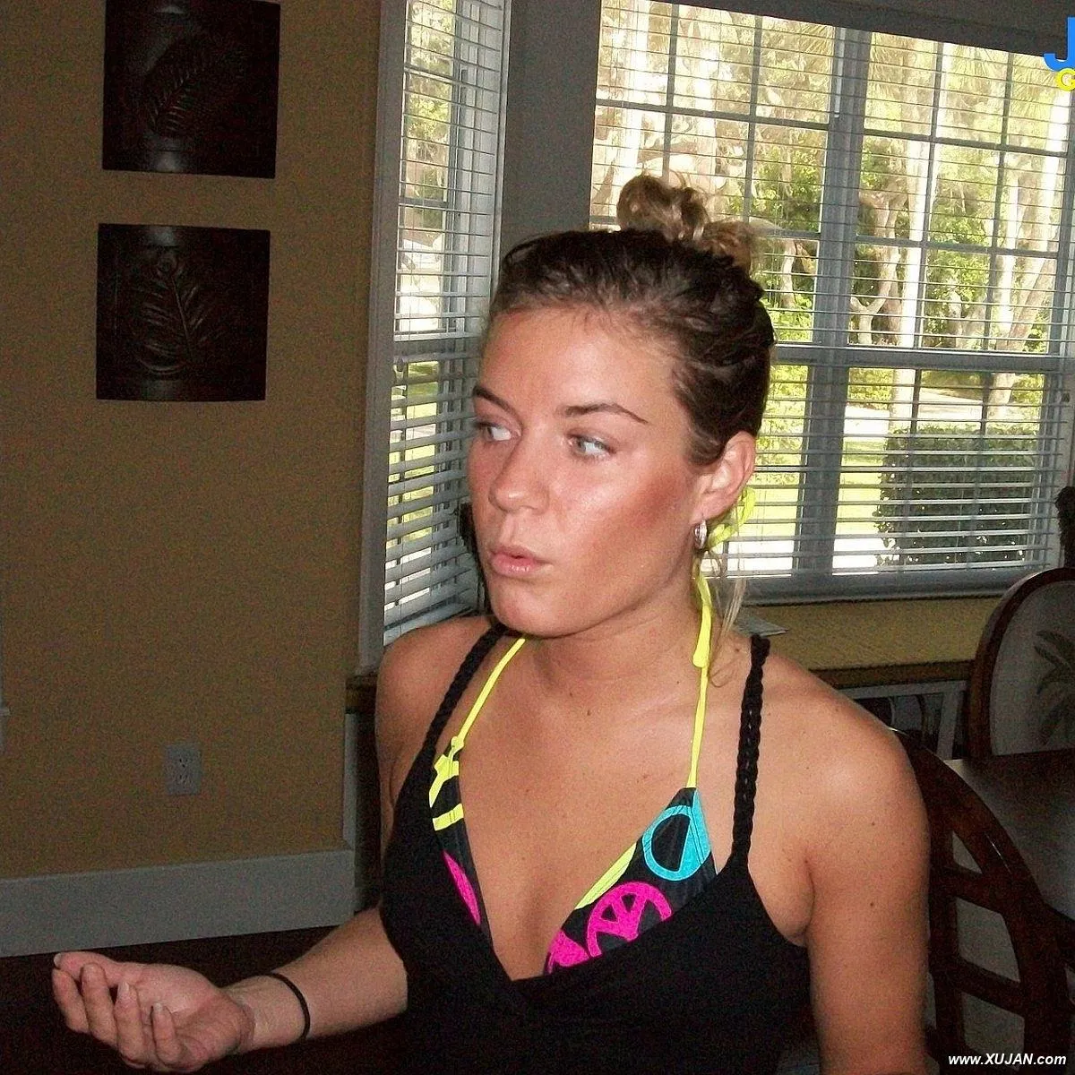 Cute blonde college girl with sexy little tits - Photo #193998
