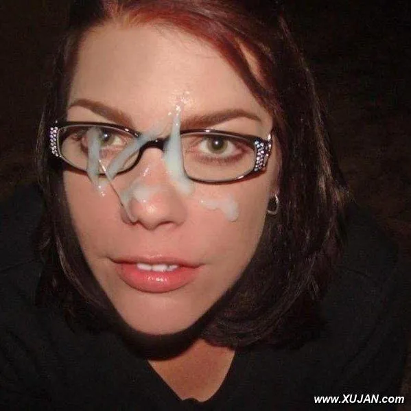 Horny babes with eyeglasses sprayed with jizz - Photo #205413