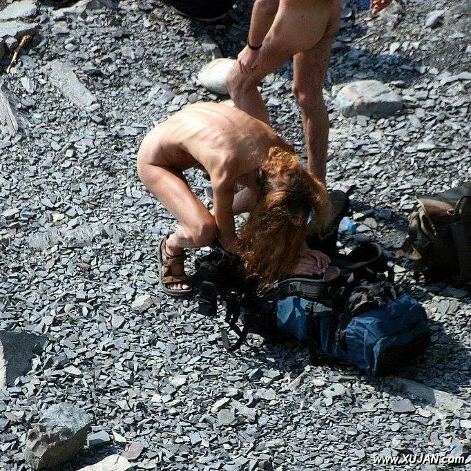 Shameless nudists anjoying sun and sex on the beach - Photo #205575