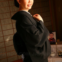 Older hottie Waka Kano stripped