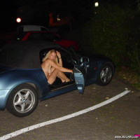 Big facials for this exhibitionist wife