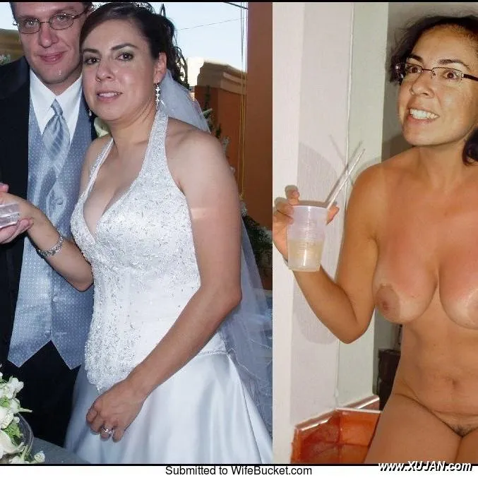 Before and after getting naked more amateur wives and hot MILFs - Photo #215748