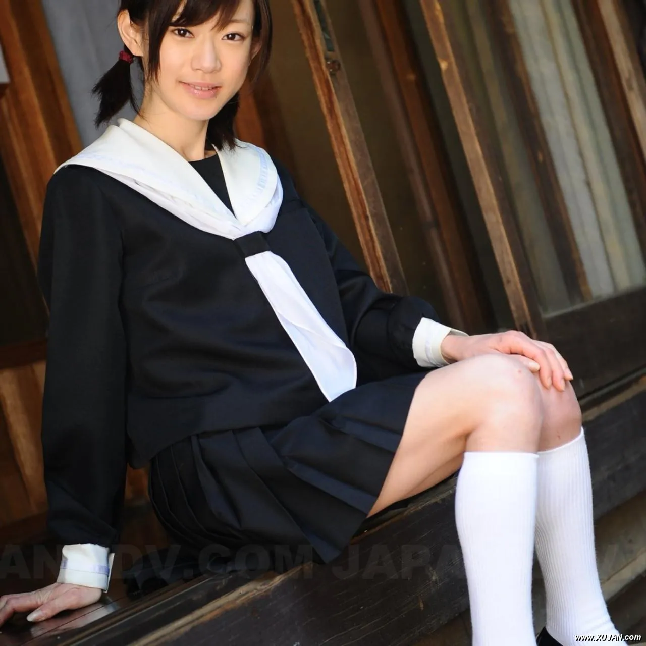 Teen Aoba Itou shows her pussy - Photo #229089