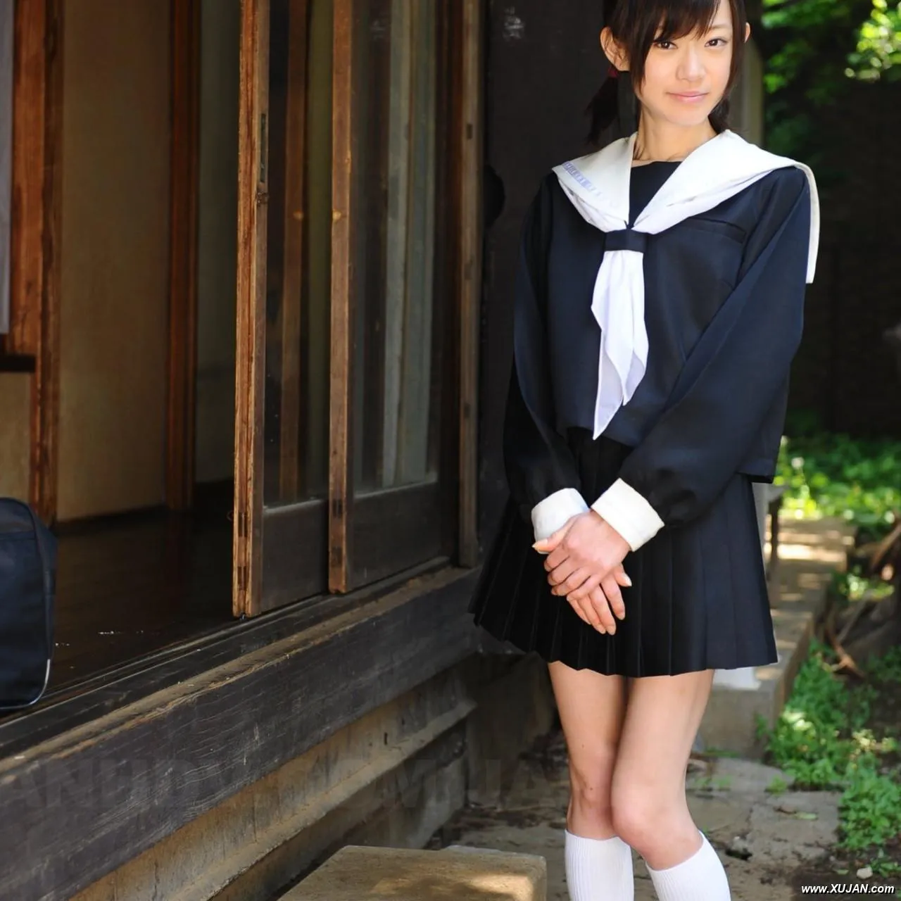 Teen Aoba Itou shows her pussy - Photo #229091