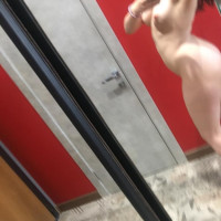 Curvy teen got naked in the office kitchen