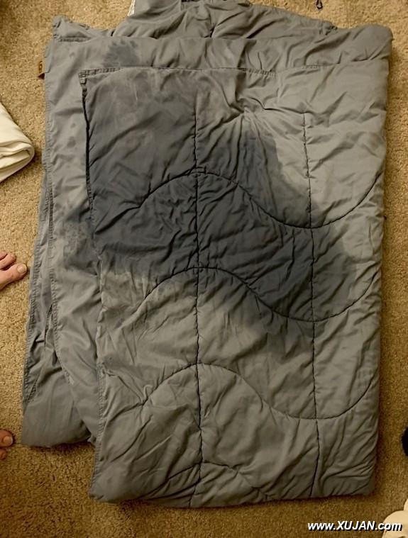My squirt soaked blanket evidence I need huge cock - Photo #233987