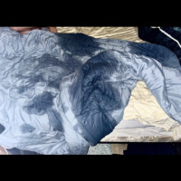 My squirt soaked blanket evidence I need huge cock