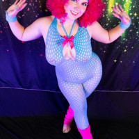 PinkiePie Fishnets and Tail Plug
