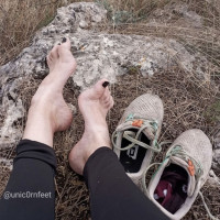 My shoes and feet