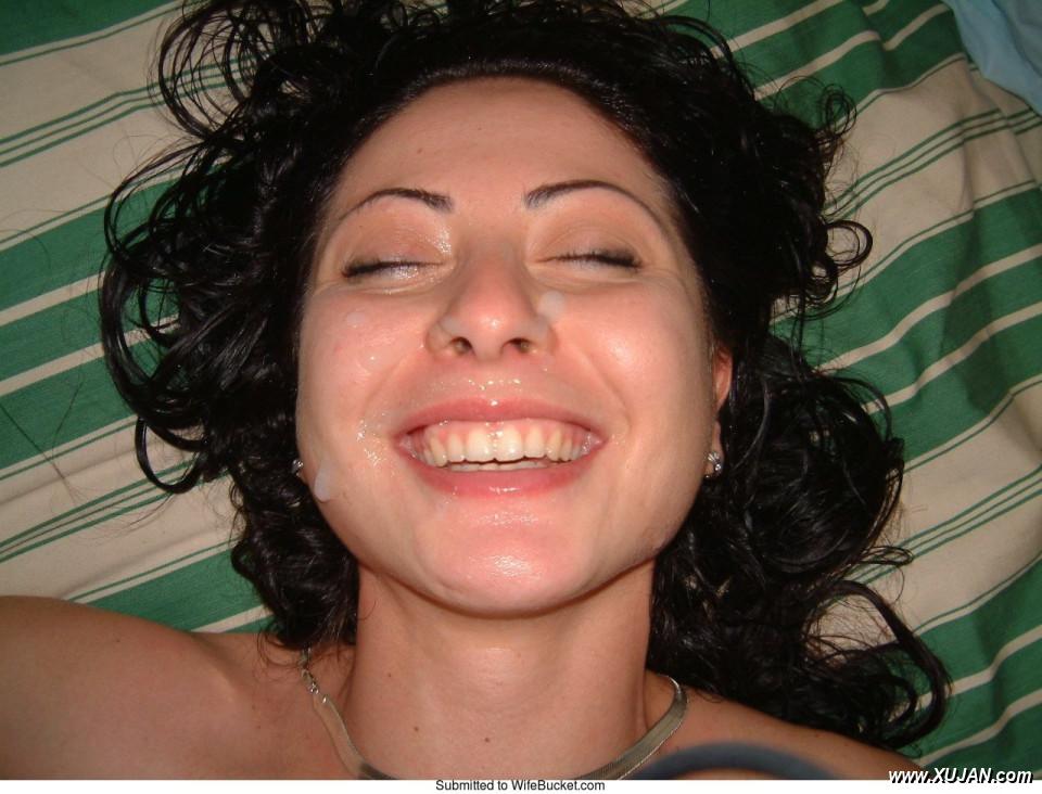Huge facials for hot wives all homegrown of course - Photo #237927