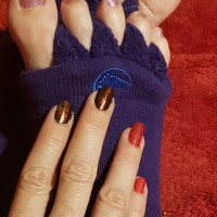 Milk ur cock to my pretty feet and toes