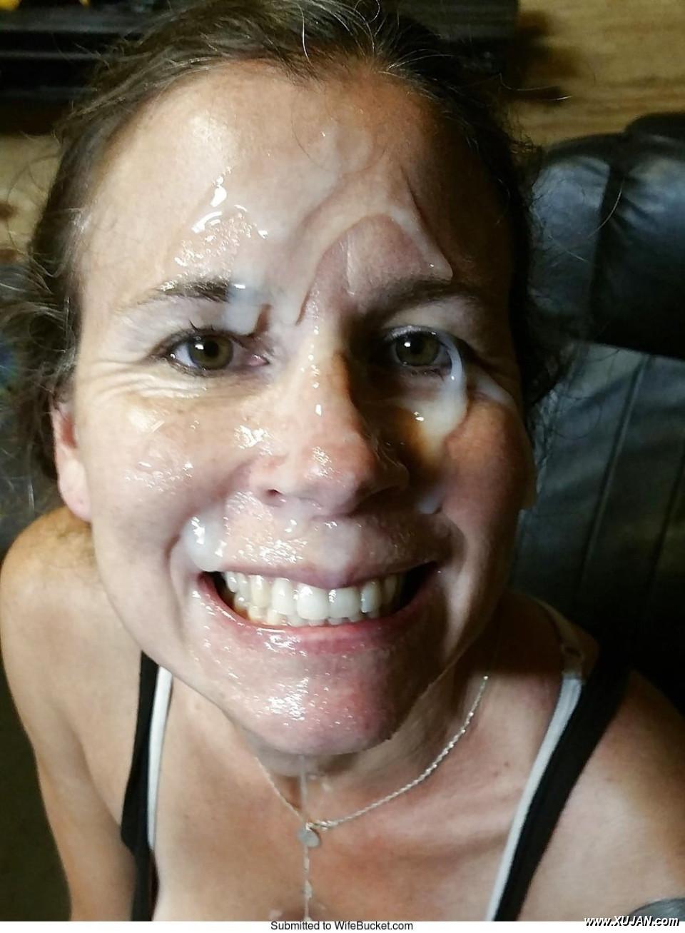Paint her face like an artist only huge amateur facials - Photo #239964