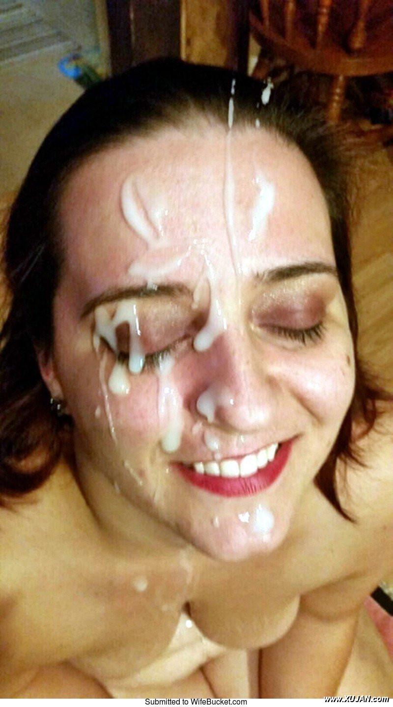 Paint her face like an artist only huge amateur facials - Photo #239966