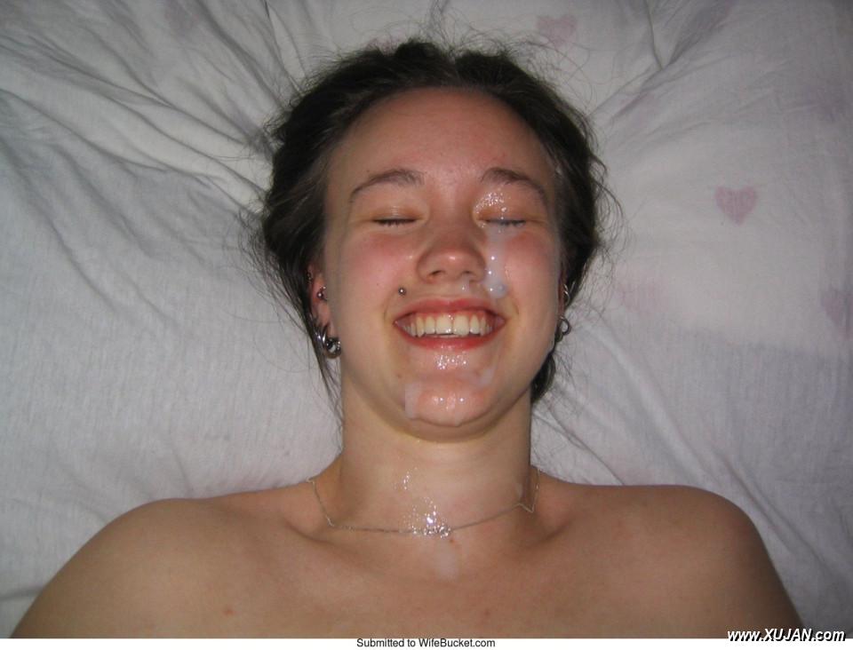 Paint her face like an artist only huge amateur facials - Photo #239971