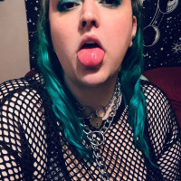 Goth with new hair