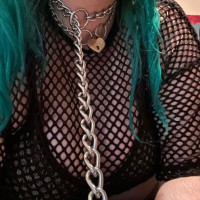 Goth with new hair