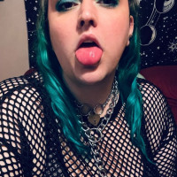 Goth with new hair