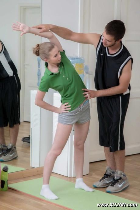 Cute girl fucked by coach - Photo #245777