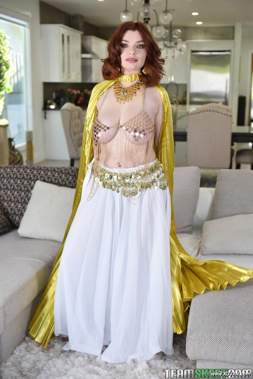 Annabel Redd cosplaying and deepthroating Tyler Nixon before sex - Photo #279949